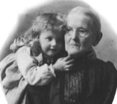 Mabel Winney and Grandma Newhouse (2)