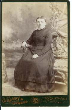 1890s Agnes A Geier Wulfestieg in Santa Ana CA