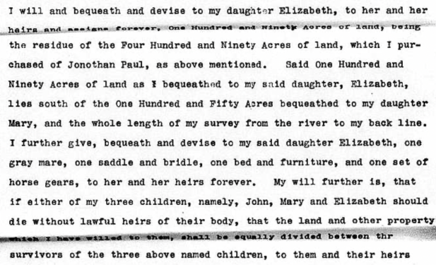 How Elizabeth Blessing’s Inheritance Was Stolen (Part&nbsp;3)